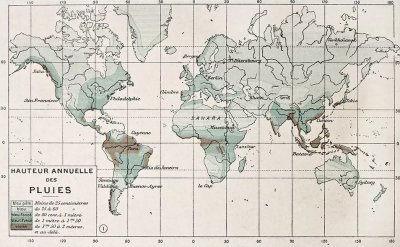 фотообои Французская карта мира