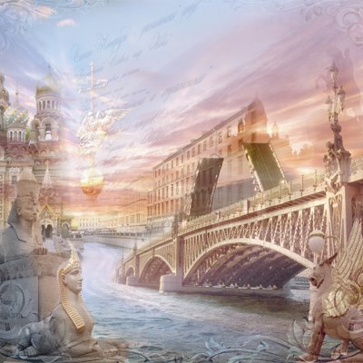 фотообои Санкт-Петербург. Мост