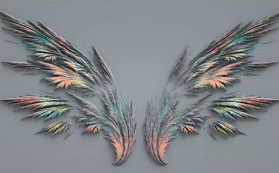 фотообои Крылья 3Д