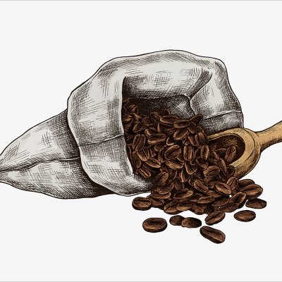 постеры Мешок кофе
