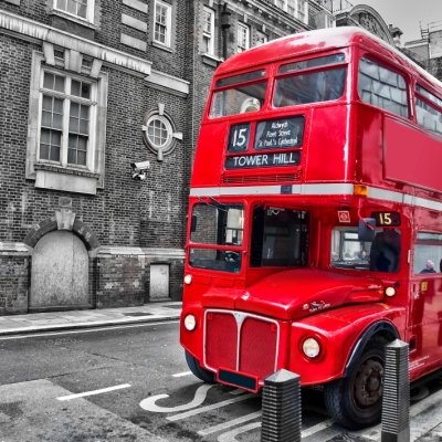 фотообои Лондонский автобус