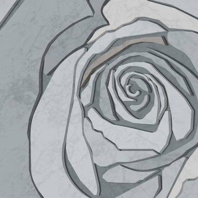 фотообои Бетонная роза
