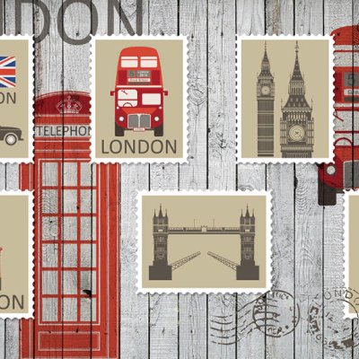 фотообои Лондонские марки