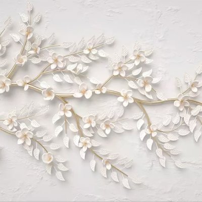фотообои Ветвь снежной вишни
